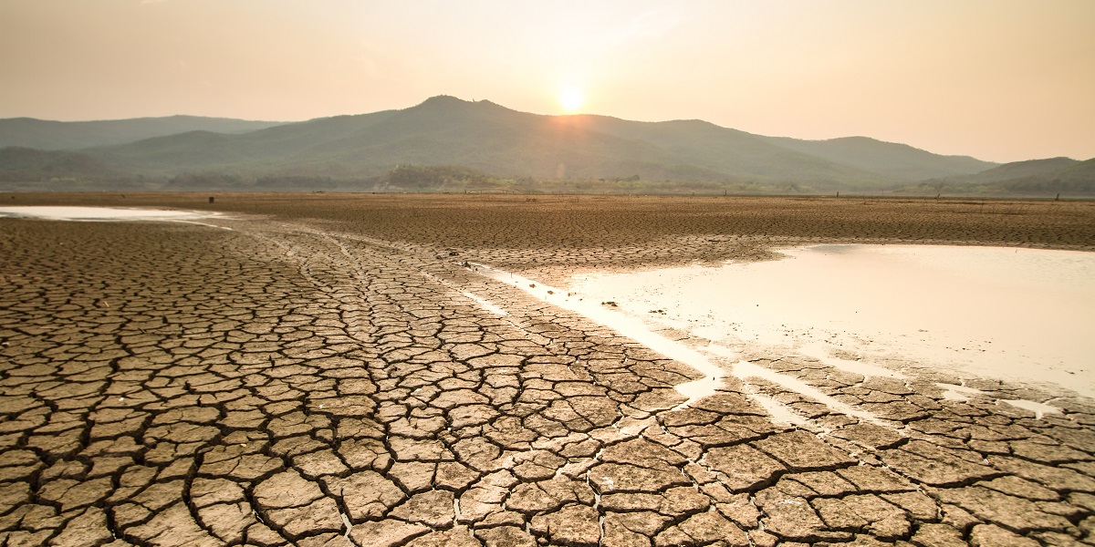 Drying lake effect of extreme weather and heating wave on summer, Climate change and Drought impact